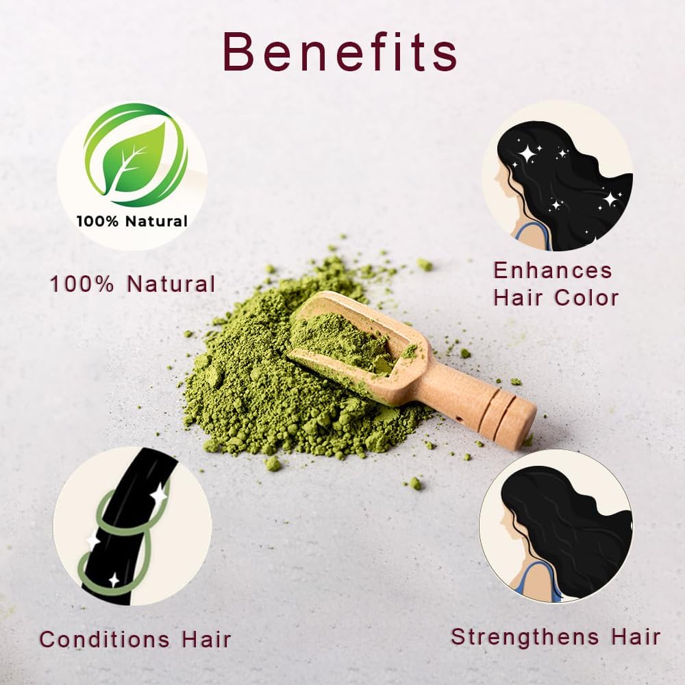 Fenny’s Creation Henne Color Auburn Henna Powder 100g (Pack of 3) With Free Cap henna for hair (AUBURN)