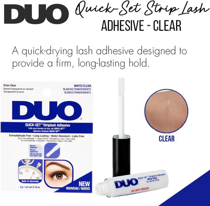 Why the DUO Quick-Set Strip Lash Adhesive feels like a backstage pass for your lashes