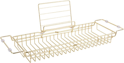 Present Time Iglo Metal Bath Bridge Length 61/86 cm Gold