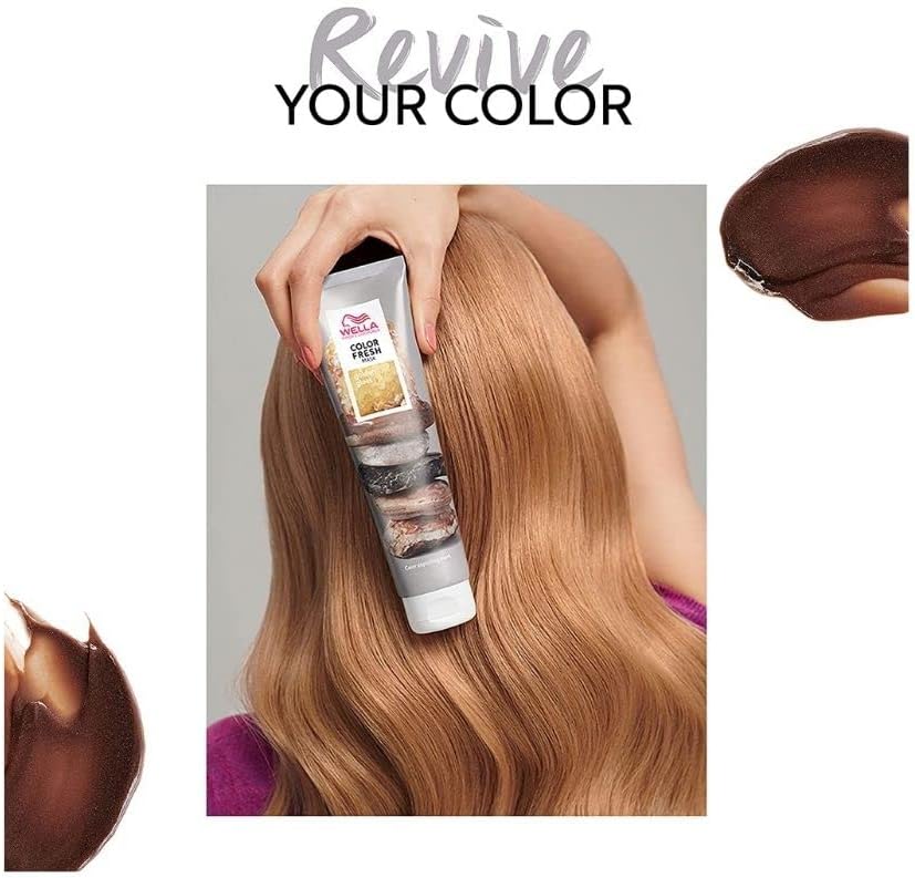 WELLA 2 x Wella Professionals Color Fresh Semi-Permanent Hair Mask 150ml - Golden Gloss