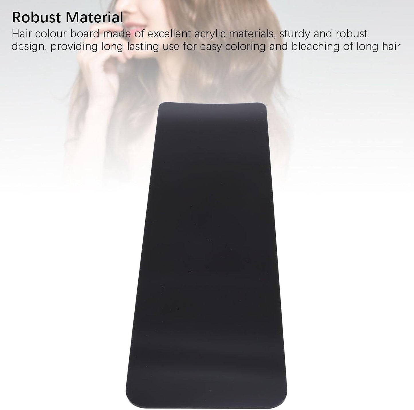 Hair Highlighting Board, Acrylic Balayage Board Hair Dye Board, Lightweight Foiling Board, Highlight Board for Hairstylist, Reusable Highlighting Comb, Balayage Kit for Hair