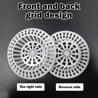 10Pcs Plastic Sink Strainers &amp; Hair Catchers,hair catcher for shower drain, White Bath Plug, Shower Drain Covers for Kitchen &amp; Bathroom