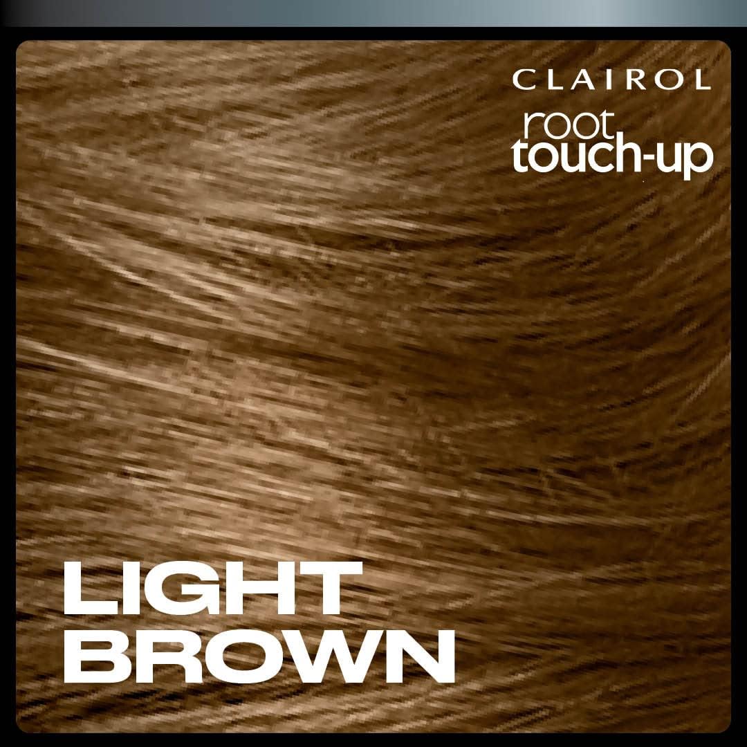Clairol Root Touch Up Spray, Temporary Grey Coverage &amp; Volume 2-in-1 Spray, Light Brown, 75ML