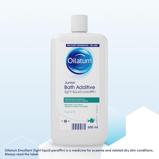 Oilatum Junior Bath Additive – a gentle boost for little skins
