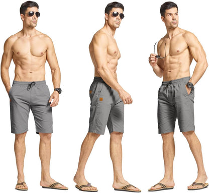 JustSun Mens Shorts – Easy Summer Comfort