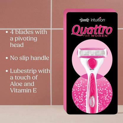 Why Wilkinson Sword Quattro for Women Razor Blades Might Just Become Your Bathroom Staple