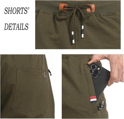 JustSun Men’s Shorts – The Easy‑Going Jogger That Actually Moves With You