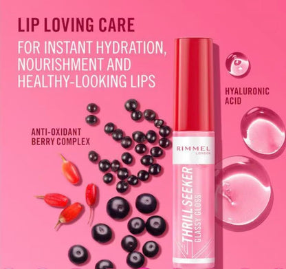 Rimmel London Thrill Seeker Glassy Gloss 300 Acai Smoothie