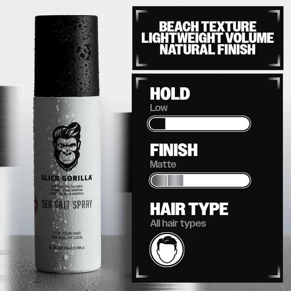 Slick Gorilla Sea Salt Spray – the laid‑back lift you didn’t know your hair needed