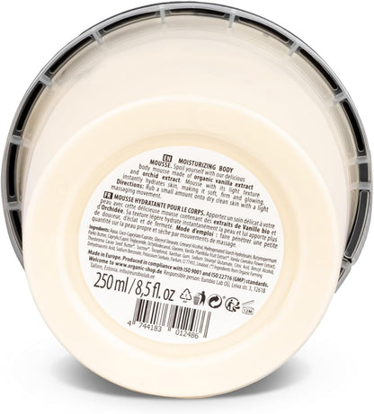 Organic Shop Body Mousse Moisturizing Vanilla &amp; Orchid, 250 ml