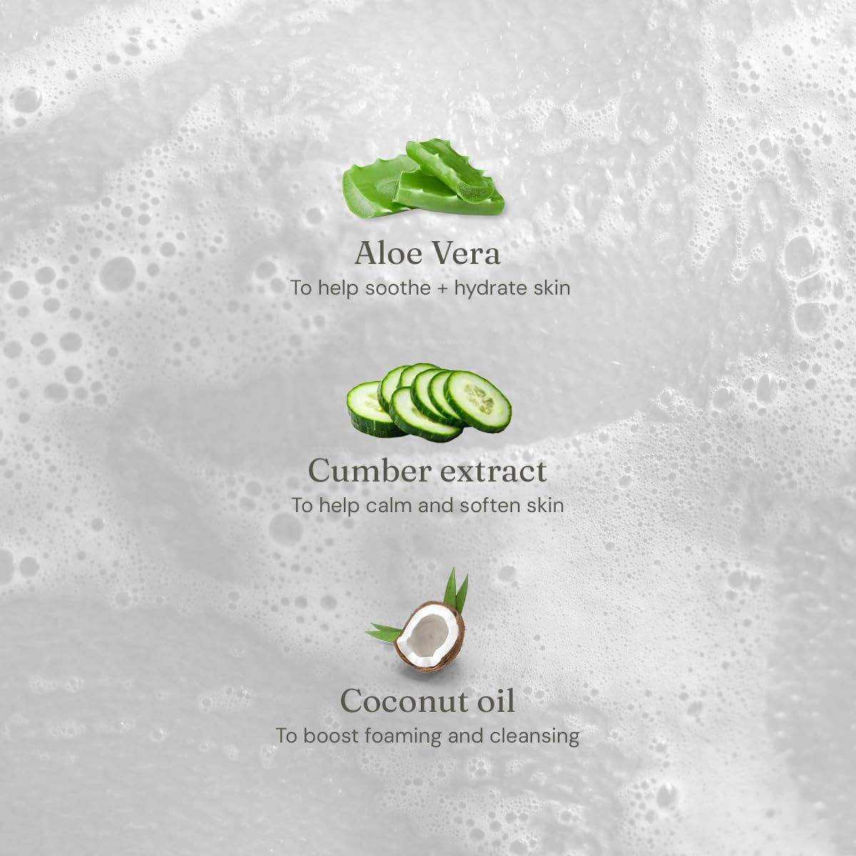 Miniml Hand Soap Wash Liquid 1L Refill - Cucumber &amp; Aloe Vera Infused Eco Friendly Hand Washing Gel for Soft and Sensitive Skin Care - 100% Vegan &amp; Cruelty Free