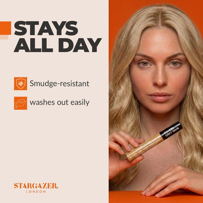 Stargazer Everyday Hair Mascara Root Cover Blonde. Easy On The Hair Root Cover. Covers Grey Hair., Blonde, 20 gram, Pack of 1