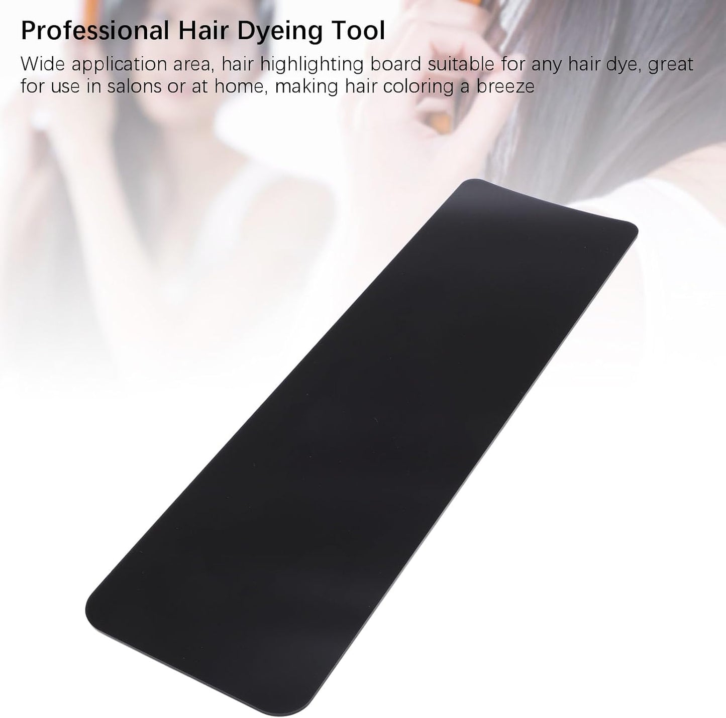 Hair Highlighting Board, Acrylic Balayage Board Hair Dye Board, Lightweight Foiling Board, Highlight Board for Hairstylist, Reusable Highlighting Comb, Balayage Kit for Hair