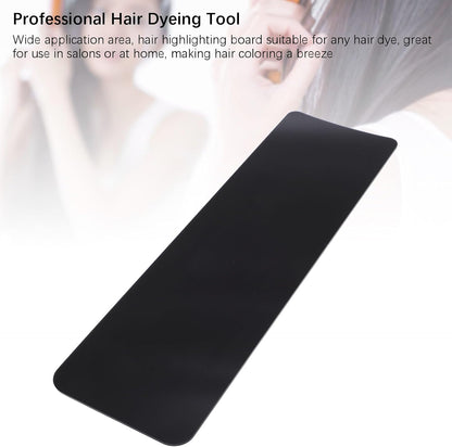 Hair Highlighting Board, Acrylic Balayage Board Hair Dye Board, Lightweight Foiling Board, Highlight Board for Hairstylist, Reusable Highlighting Comb, Balayage Kit for Hair