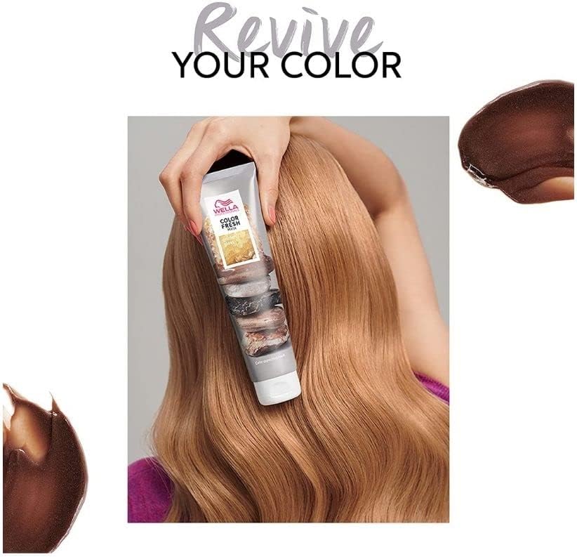 WELLA 2 x Wella Professionals Color Fresh Semi-Permanent Hair Mask 150ml - Golden Gloss