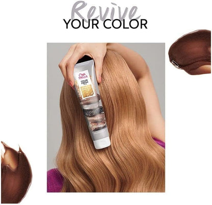 WELLA 2 x Wella Professionals Color Fresh Semi-Permanent Hair Mask 150ml - Golden Gloss