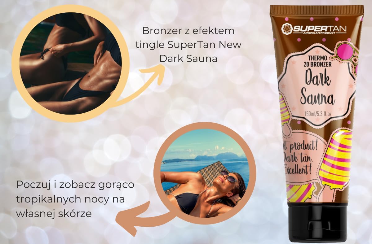 SuperTan Dark Sauna Thermo 20 Bronzer (150ml)