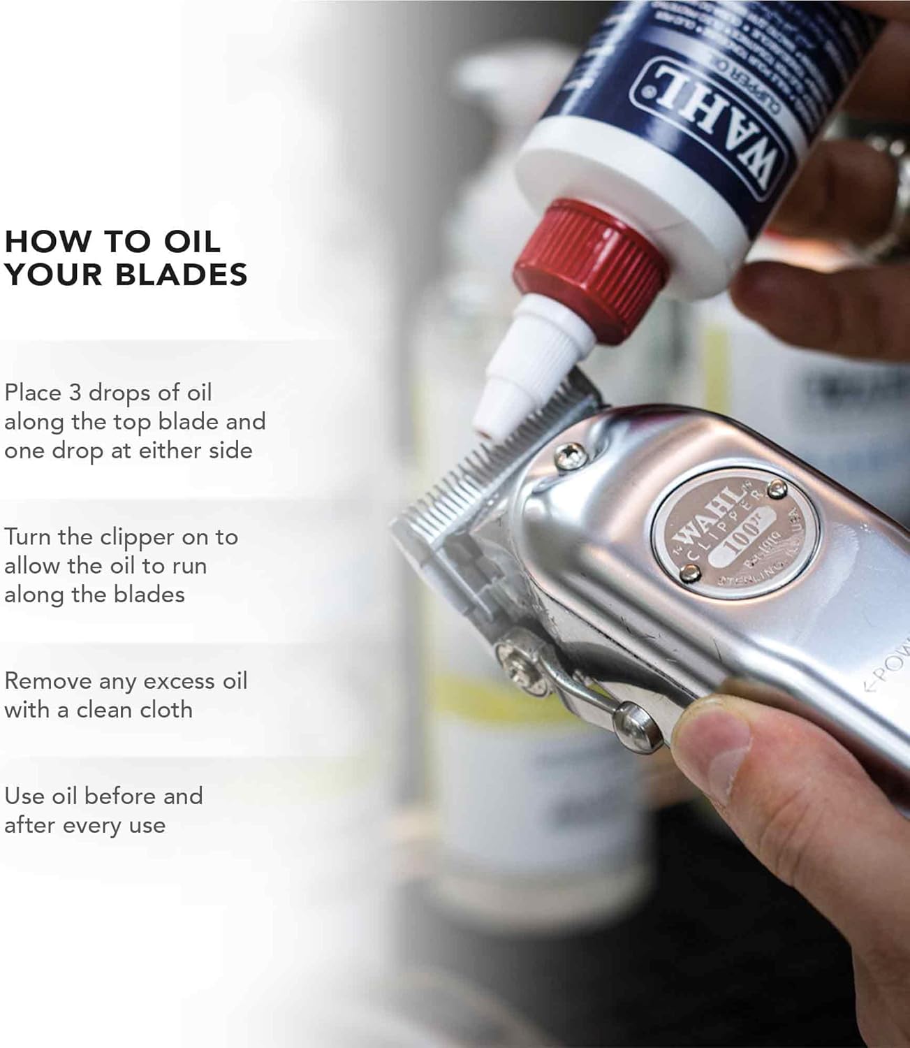 Keeping Your Clippers Happy with Wahl Oil