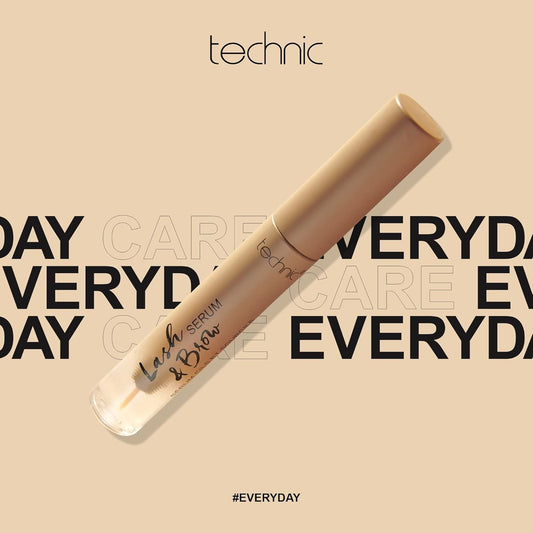 Technic Lash &amp; Brow Serum - Nourishing Formula to Condition &amp; Enhance Natural Lashes &amp; Brows - Vegan and Cruelty Free