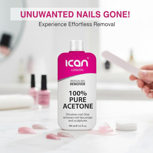 Pure acetone, no nonsense: a closer look at Ican London’s gel remover