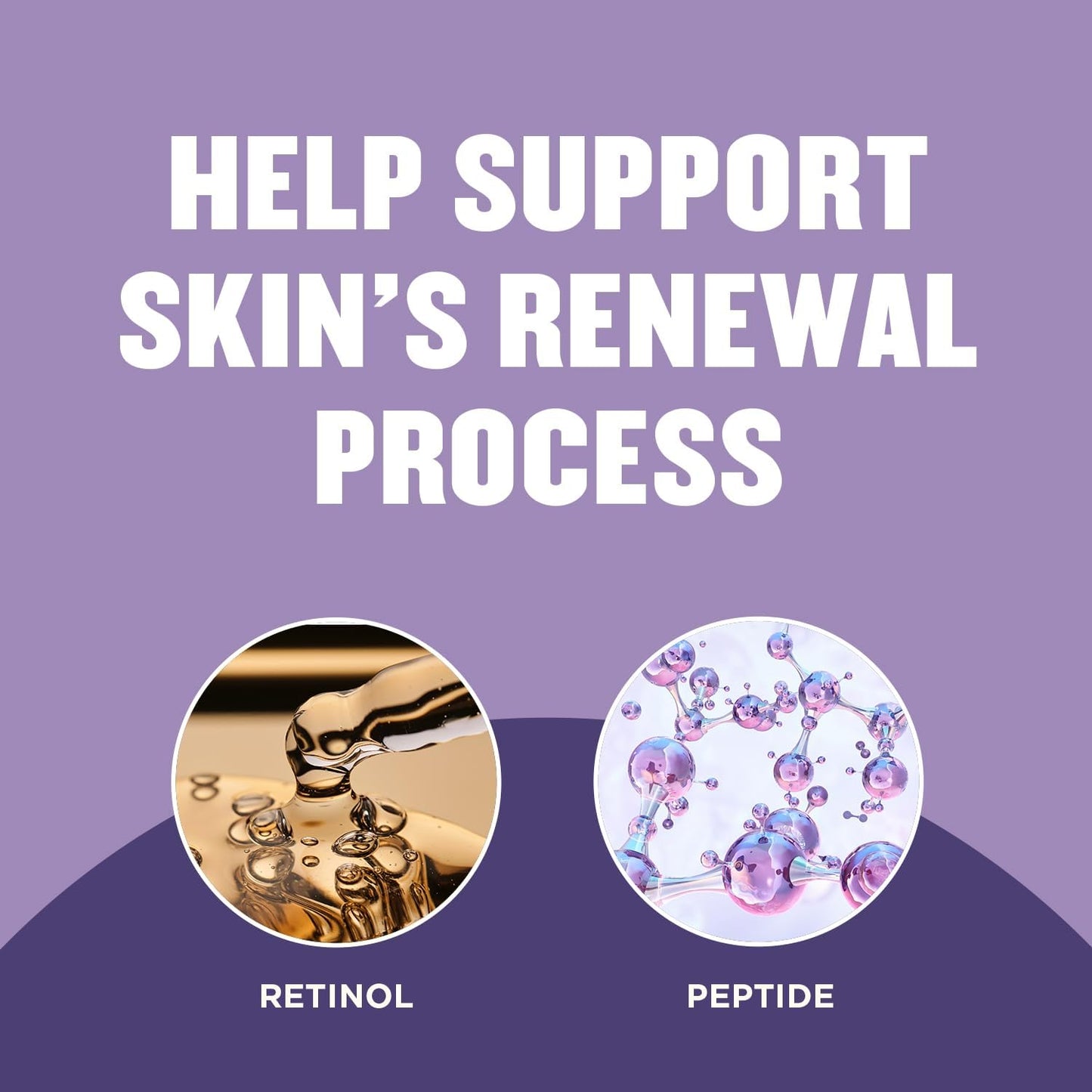 Gold Bond Age Renew Retinol Overnight Body &amp; Face Lotion, With Retinol &amp; Peptide Complex, 13 oz.