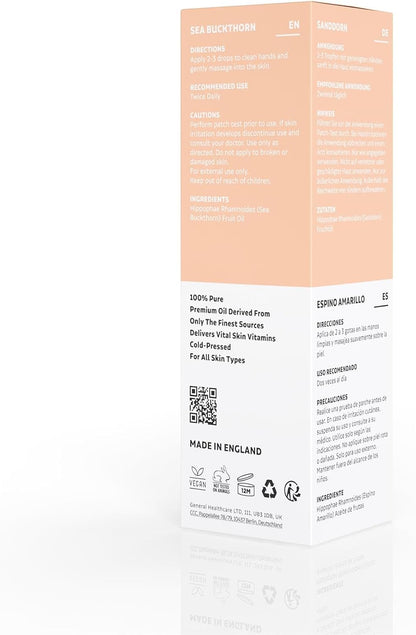 Dermavitamins 100% Pure Sea Buckthorn Oil - 30ml