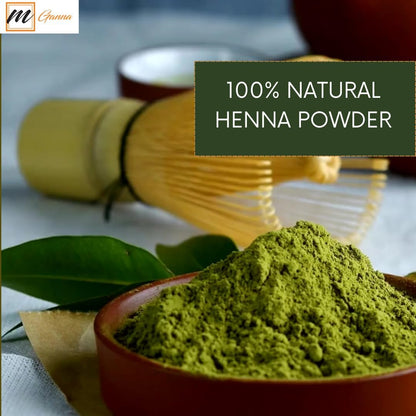 100% Natural Henna Powder 0.50 LBS 227 GMS | Pure Lawsonia Inermis For Hair Dye and Coloring | PPD free or Any Chemicals for Healthy Hair | fine powder
