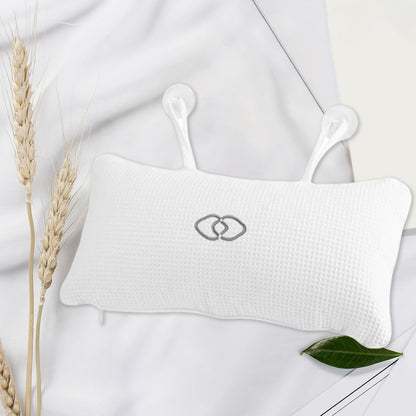 Non-Slip Bathtub Pillow, Bath Pillow Waterproof for Bathroom Home Spa Headrest Neck Rest Back Support