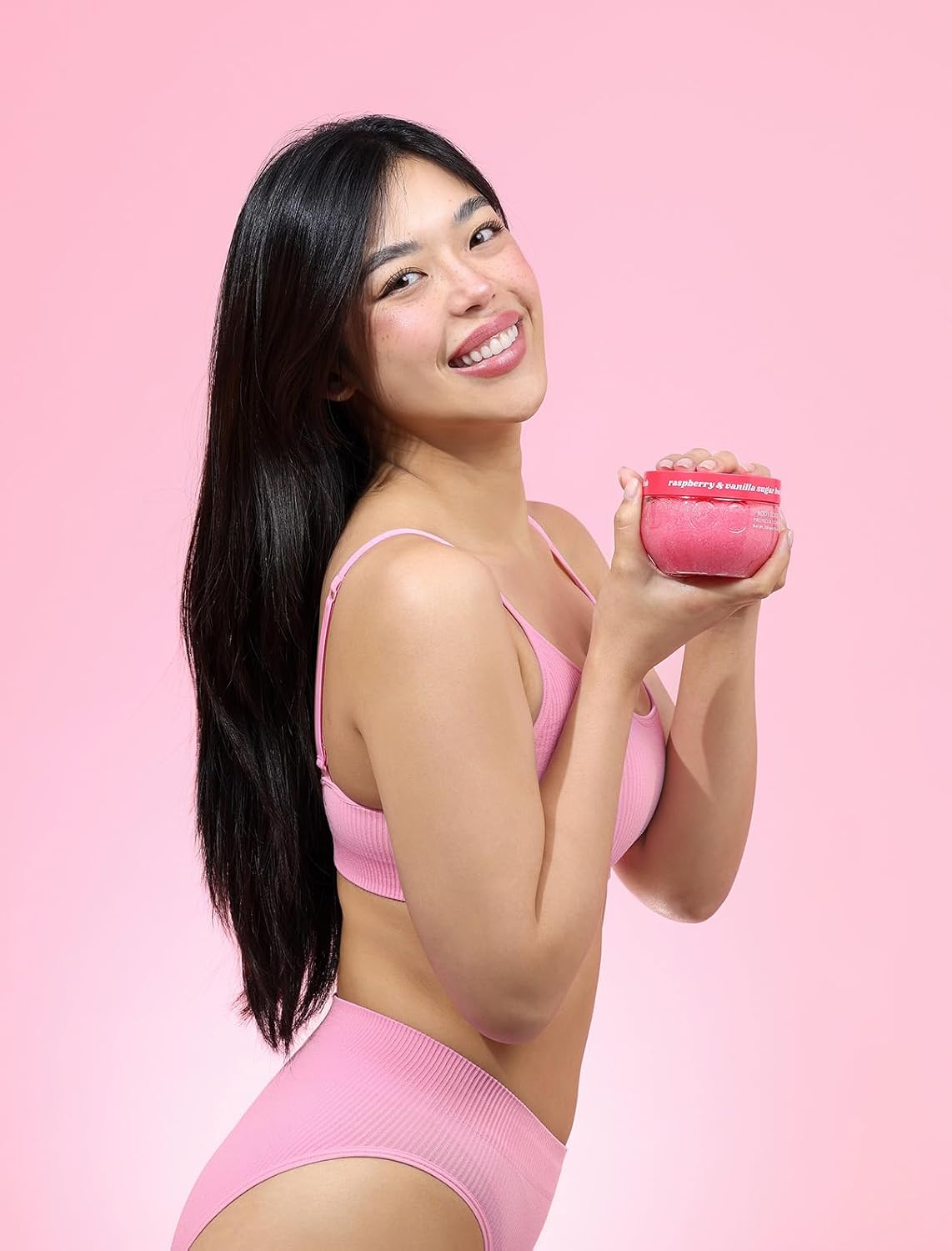 Raspberry &amp; Vanilla Body Scrub 350g