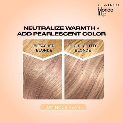 Clairol Blonde It Up Crystal Glow Toner Kit - Luminous Pearl (Pack of 2)