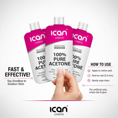Pure acetone, no nonsense: a closer look at Ican London’s gel remover
