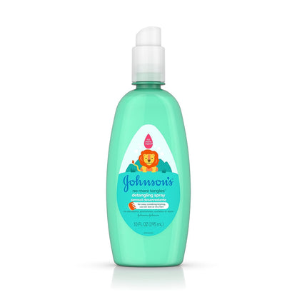 Johnson's Baby No More Tangles Tear Free Toddler &amp; Kids Detangling Spray, Paraben Free, 10 Fluid Ounce (Pack of 3)