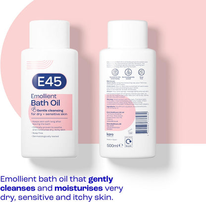E45 Bath Oil – A Gentle, Soap‑Free Way to Keep Dry Skin Happy