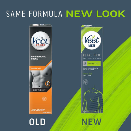 Veet for Men Hair Removal Gel Cream – smooth without the shave