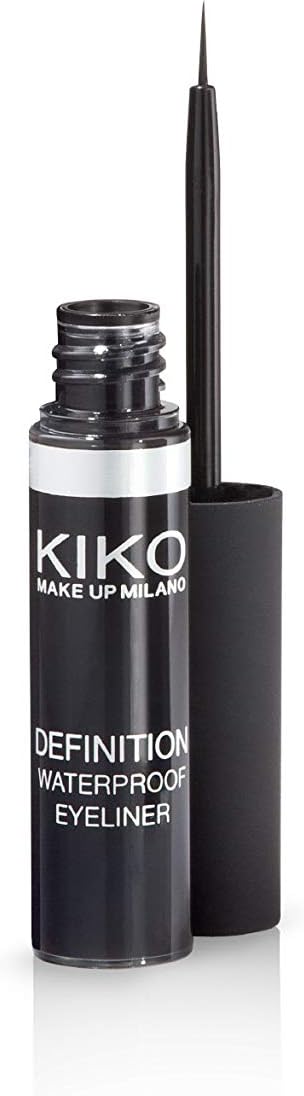 KIKO Milano Definition Waterproof Eyeliner | Liquid eyeliner with water-resistant formula