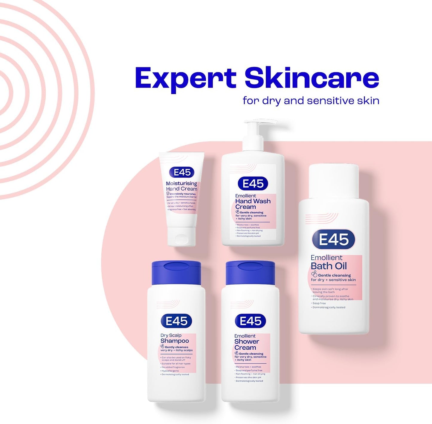 Why E45 Dry Scalp Shampoo might become your new bathroom staple