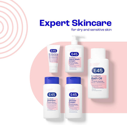 Why E45 Dry Scalp Shampoo might become your new bathroom staple