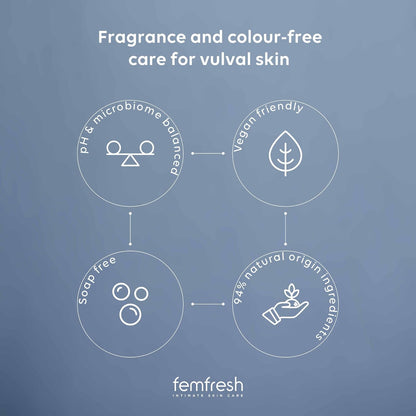 Femfresh 0% Sensitive Intimate Wash, Feminine Hygiene Shower &amp; Bath Gel Cleanser, pH Balanced, Soap &amp; Fragrance Free Feminine Wash, Vegan Formula with Lotus Flower Extract, 250ml
