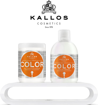 Kallos Colour Hair Mask, White, 1000 Millilitre