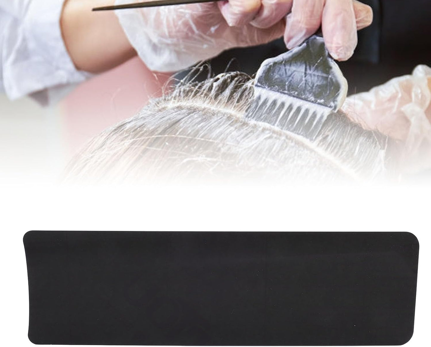 Hair Highlighting Board, Acrylic Balayage Board Hair Dye Board, Lightweight Foiling Board, Highlight Board for Hairstylist, Reusable Highlighting Comb, Balayage Kit for Hair