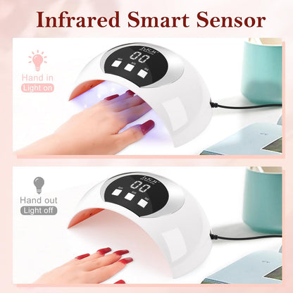 Why This 54W UV Nail Lamp Might Just Be Your New Mani Companion