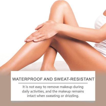 Leg Makeup Waterproof No Transfer,Leg Makeup to Cover Veins,Body Coverage Perfector,Concealer for Mature Skin,All Over Complexion Perfector,Long Lasting Moisturizing Concealer,Naturally Blends(Bronze)