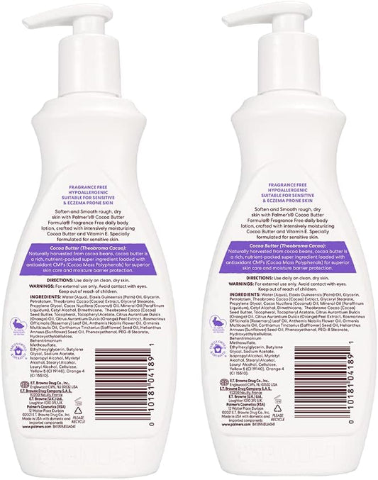 Palmer’s Cocoa Butter Fragrance Free Value Pack