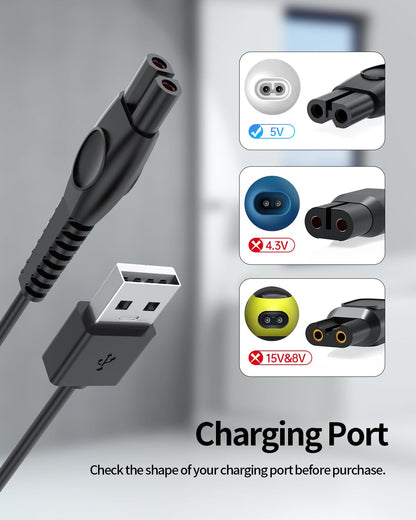 Superer 5V Charging Cable – The Practical Spare for Your Philips One Blade