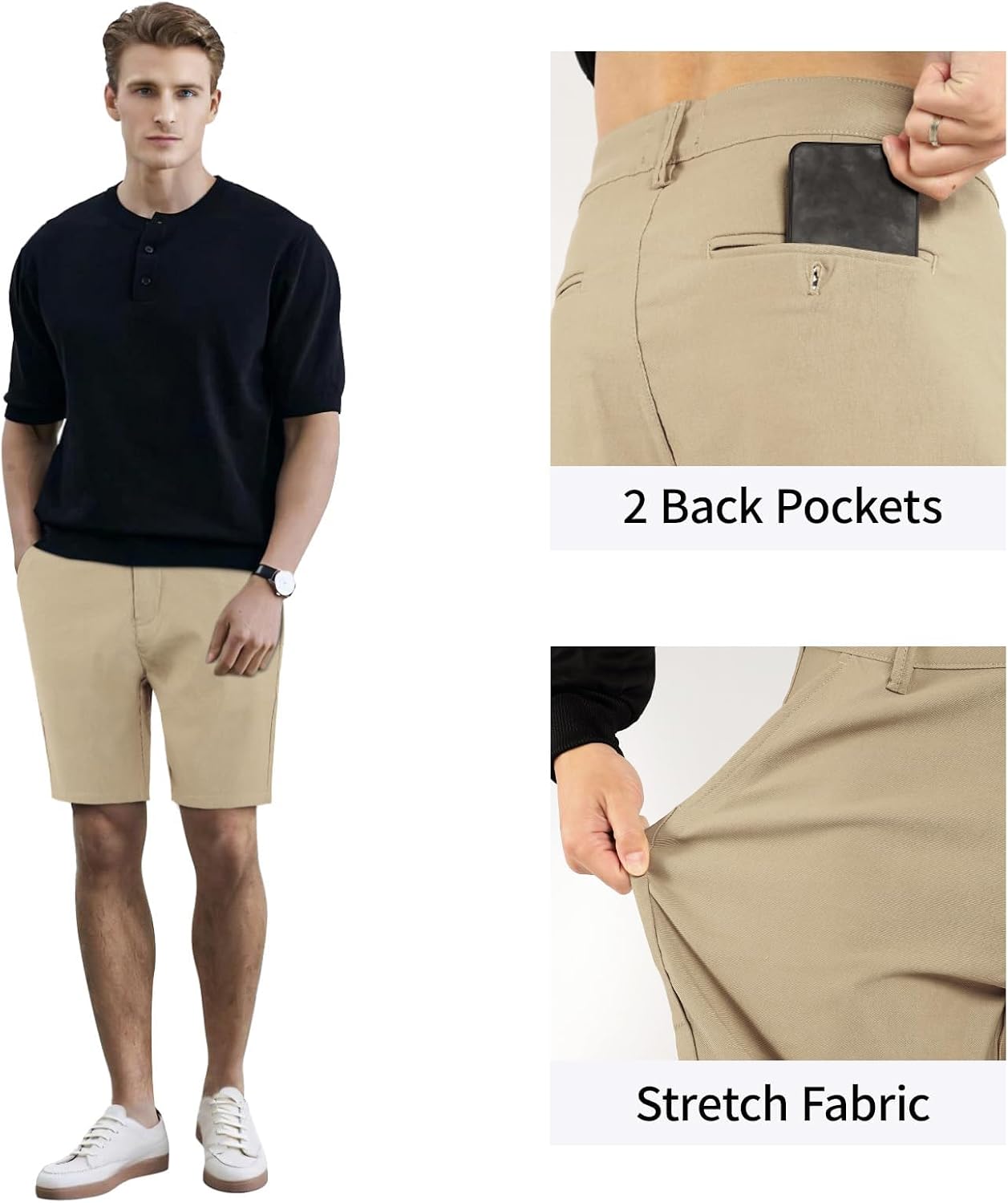 Why the GINGTTO Slim‑Fit Stretch Chino Short Might Just Be Your Summer Go‑To