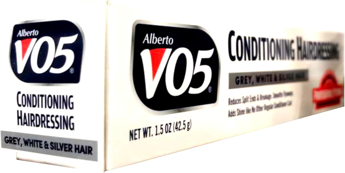 Alberto VO5 Conditioning Hairdressing for Gray/White/Silver Blonde Hair, 1.5 oz 1.5 Ounces