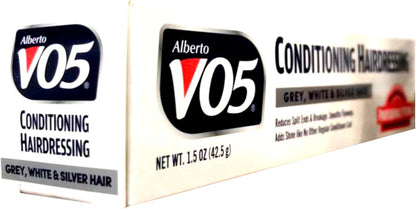 Alberto VO5 Conditioning Hairdressing for Gray/White/Silver Blonde Hair, 1.5 oz 1.5 Ounces