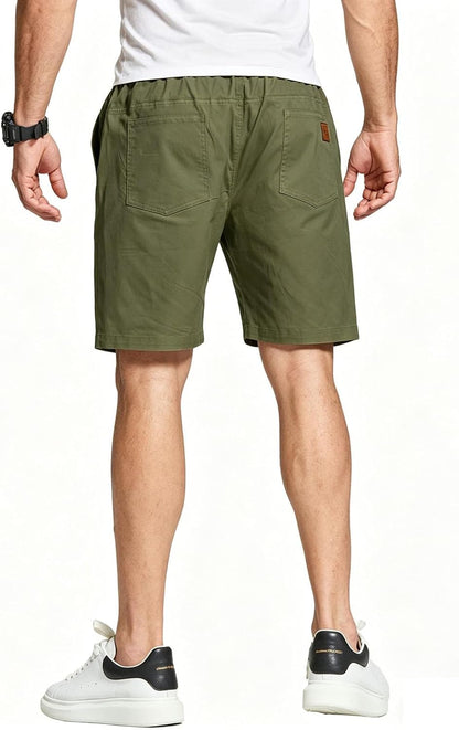 JustSun Men’s Summer Shorts – Casual Comfort in Cotton Chino
