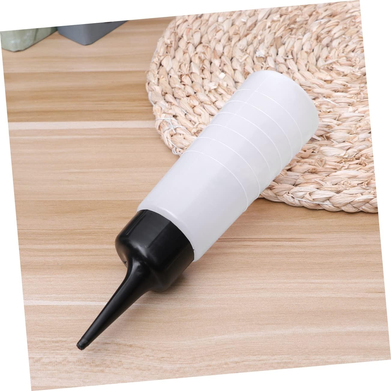 Empty Applicator Bottle Hair Dye Bottle Alicator Set Slant Tip Scale Applicator for Easy Mixing
