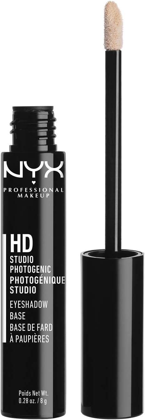 NYX Professional Makeup High Definition Eye Shadow Base (x2), Eye shadow Primer Base, Minimizes Fall Out, Creamy Light &amp; Long Lasting Formula, EyeShadow Primer